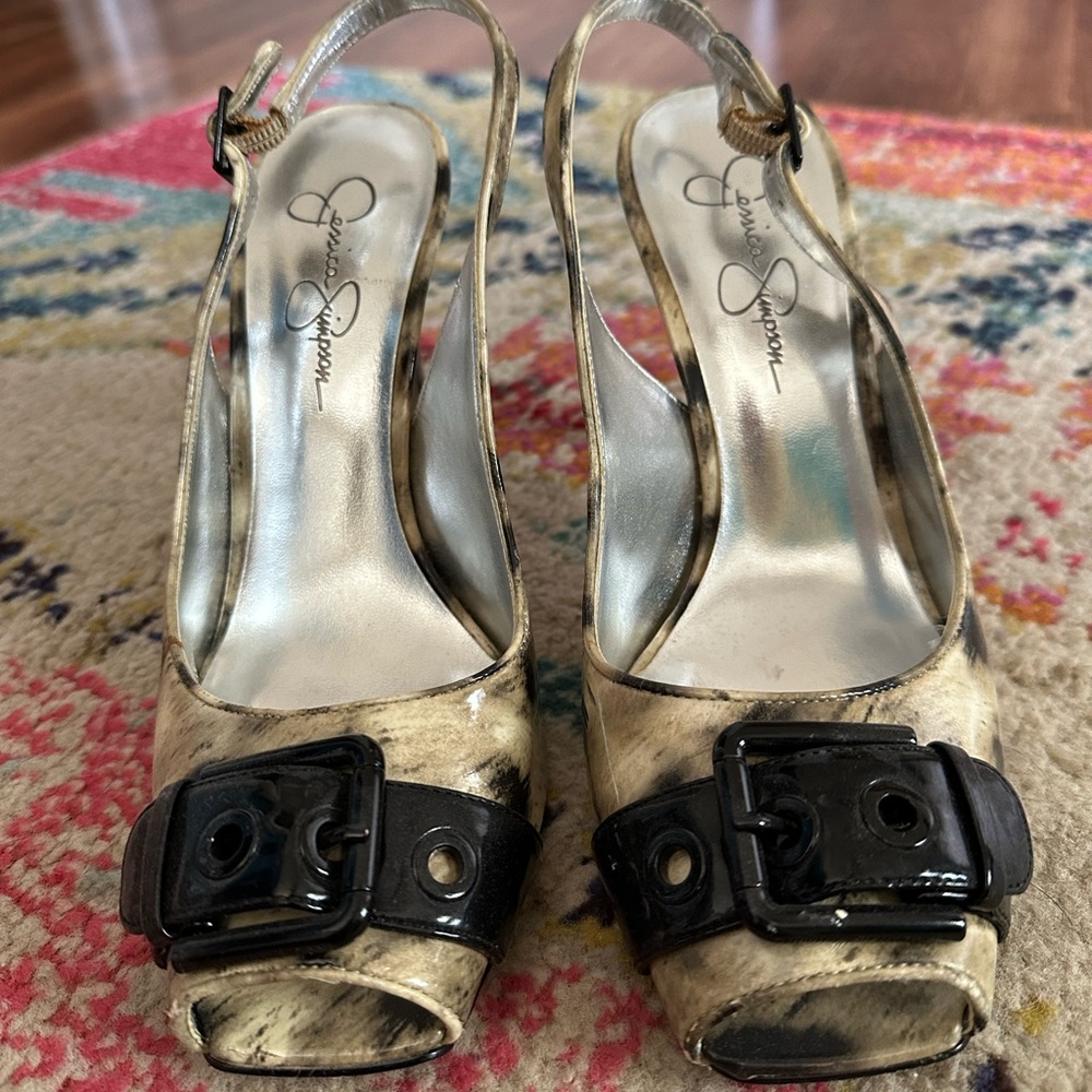 Cute buckle toed sandals